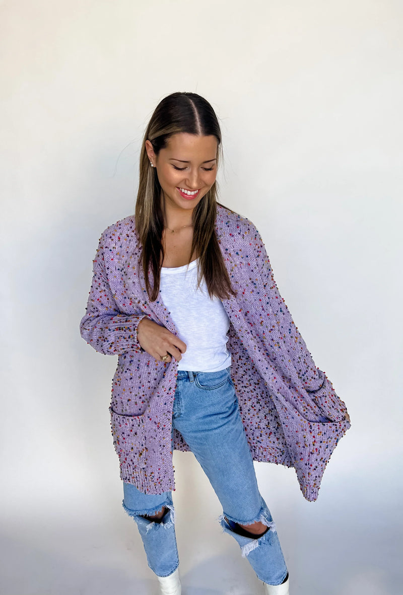 Hazel Blues® |  PREORDER: Spring Miley Dot Cardigans in Five Colors