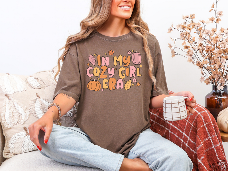Hazel Blues® |  In My Cozy Girl Era Graphic Tee