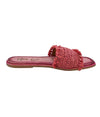 Hazel Blues® |  Juana Woven Sandals in Pink