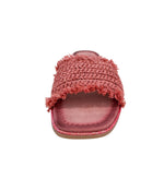 Hazel Blues® |  Juana Woven Sandals in Pink