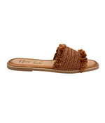 Hazel Blues® |  Juana Woven Sandals in Tan
