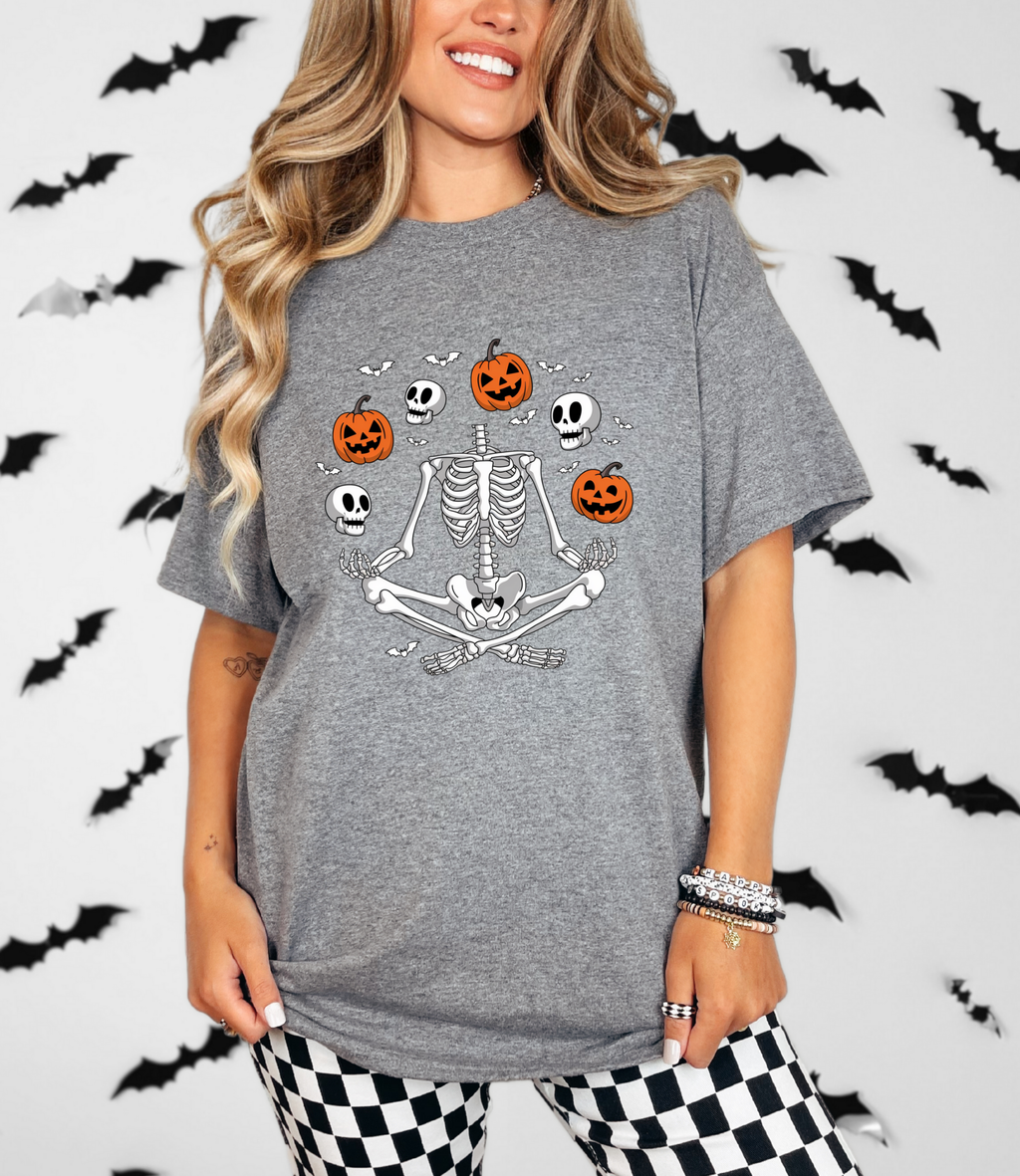 Hazel Blues® |  Juggling Skeleton Graphic Tee