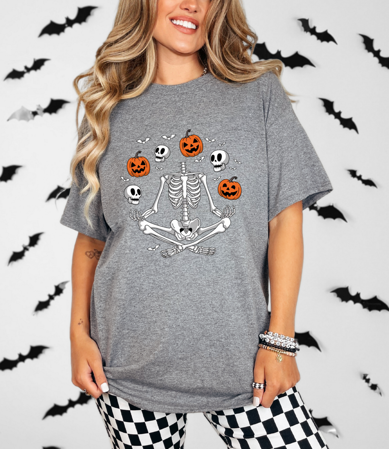 Hazel Blues® |  Juggling Skeleton Graphic Tee