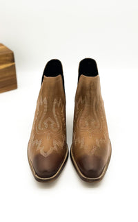 Hazel Blues® |  Kickin' Booties in Tan