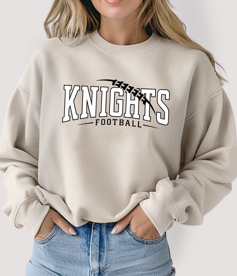 Hazel Blues® | Knights Football Cutout: SWEATSHIRT