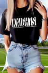Hazel Blues® | Knights Stacked Football: TEE