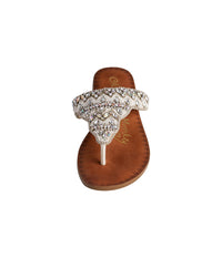 Hazel Blues® |  Loving U Sandals in White