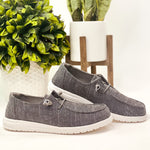 Hazel Blues® |  Maco Sneaker in Charcoal