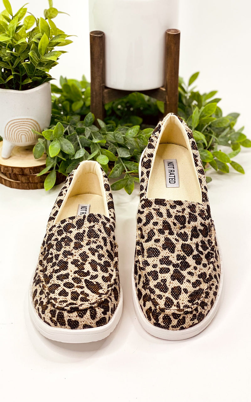 Hazel Blues® |  Maya Sneakers in Leopard