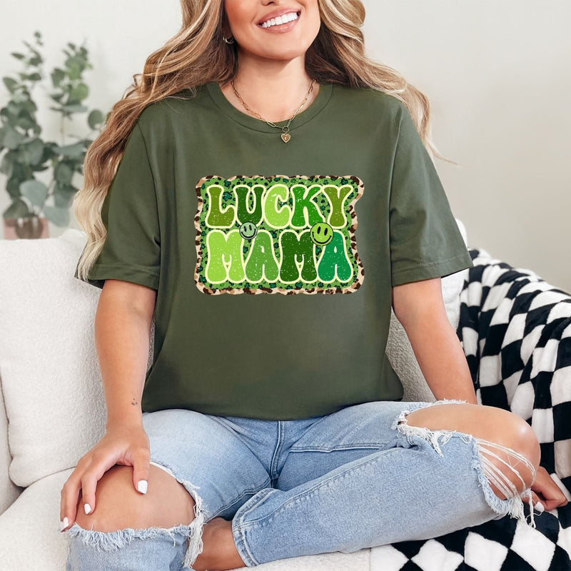 Hazel Blues® |  Lucky Mama Graphic Tee