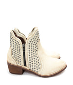 Hazel Blues® |  Nailed It Ankle Boot in White