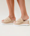 Hazel Blues® |  Ophelia Wedges in Cream