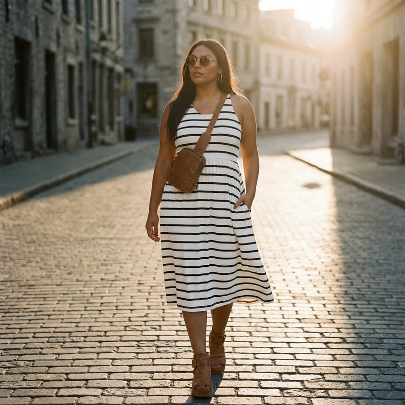 Out to Brunch Midi Dress