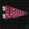 Alabama pennant flag Iron-on Patch