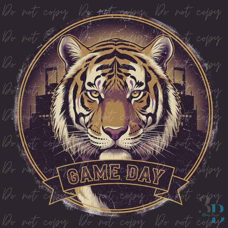 TIGERS | Louisiana | Game Day | Tiger Mascot | Digital File