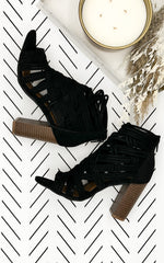 Hazel Blues® |  Silica Heel in Black