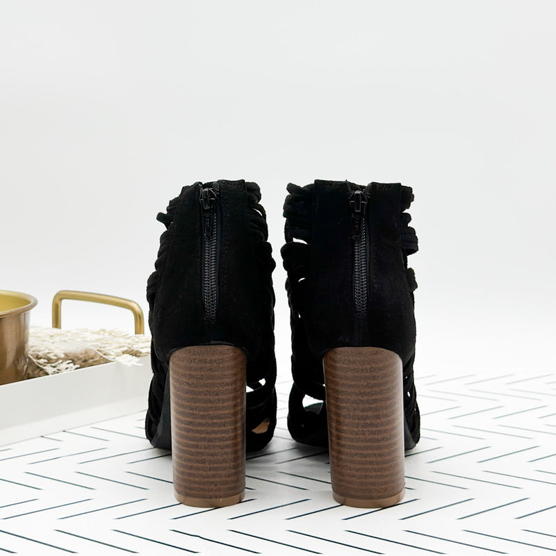 Hazel Blues® |  Silica Heel in Black