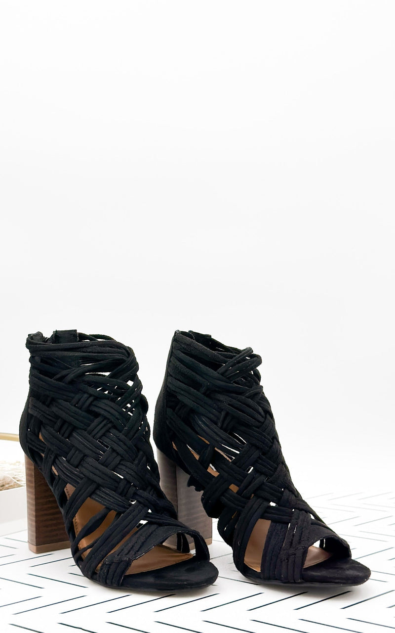 Hazel Blues® |  Silica Heel in Black