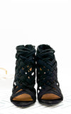 Hazel Blues® |  Silica Heel in Black