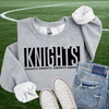 Hazel Blues® | CUSTOM Stacked Mascot Sweatshirt