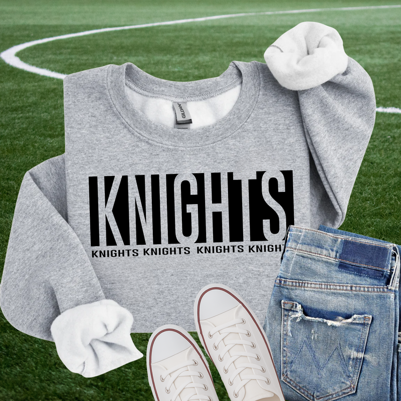 Hazel Blues® | CUSTOM Stacked Mascot Sweatshirt