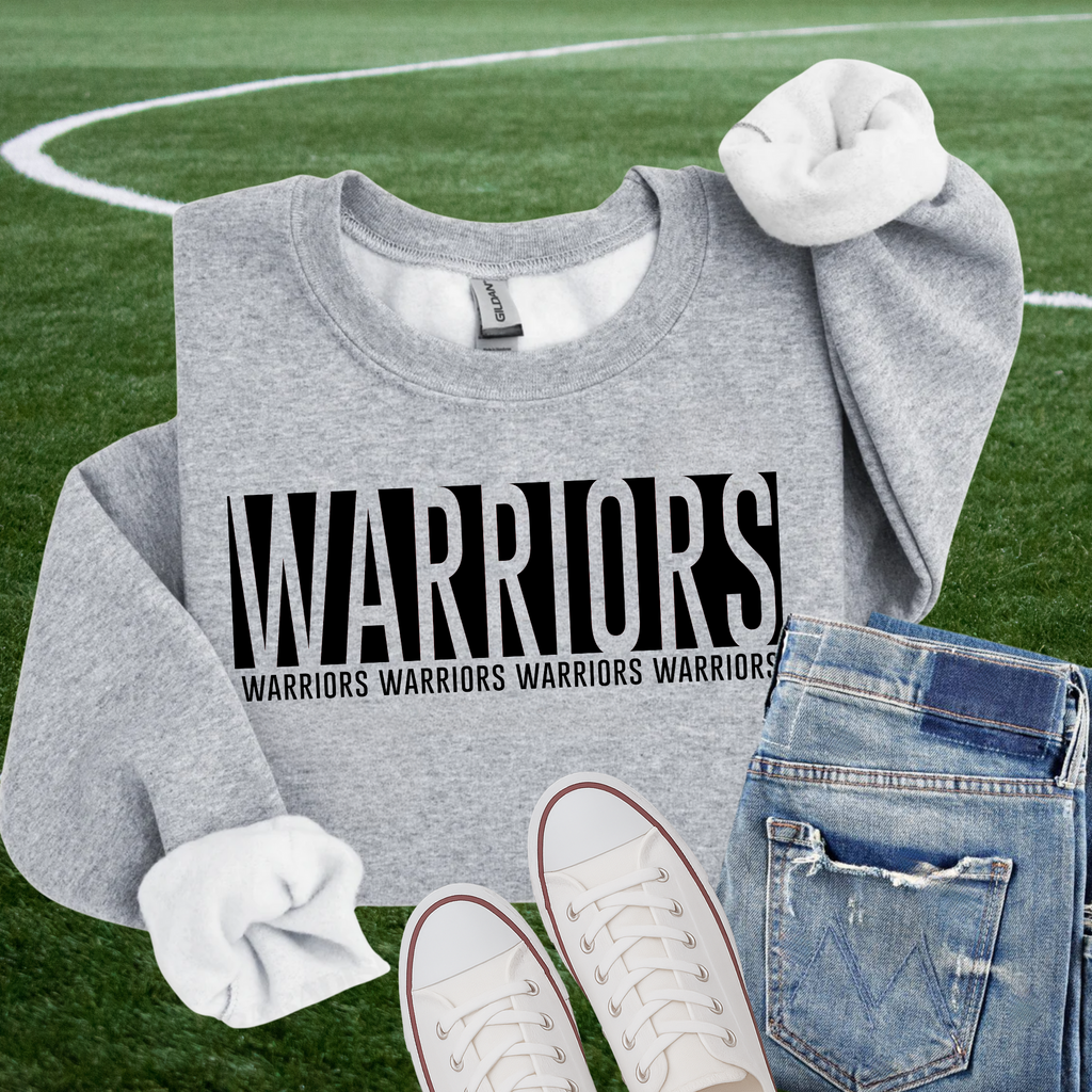 Hazel Blues® | CUSTOM Stacked Mascot Sweatshirt