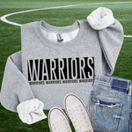 Hazel Blues® | CUSTOM Stacked Mascot Sweatshirt