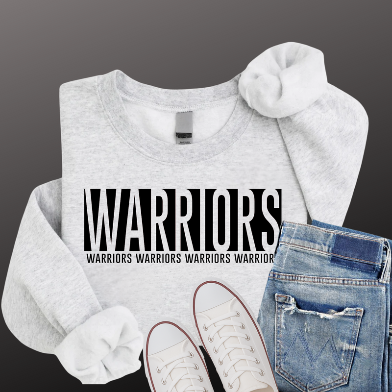 Hazel Blues® | CUSTOM Stacked Mascot Sweatshirt