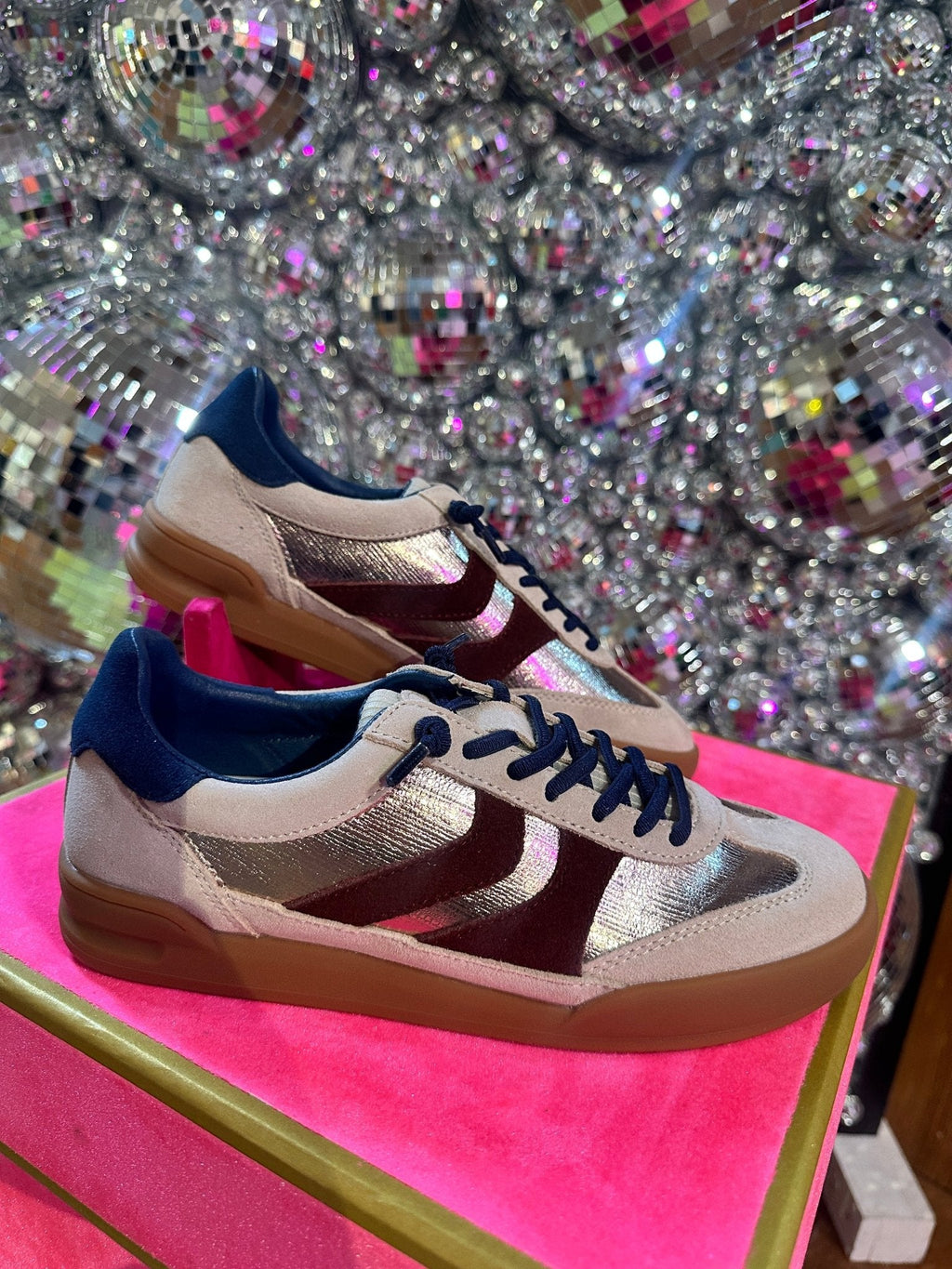 Steve Madden Verdict Blue/Gold