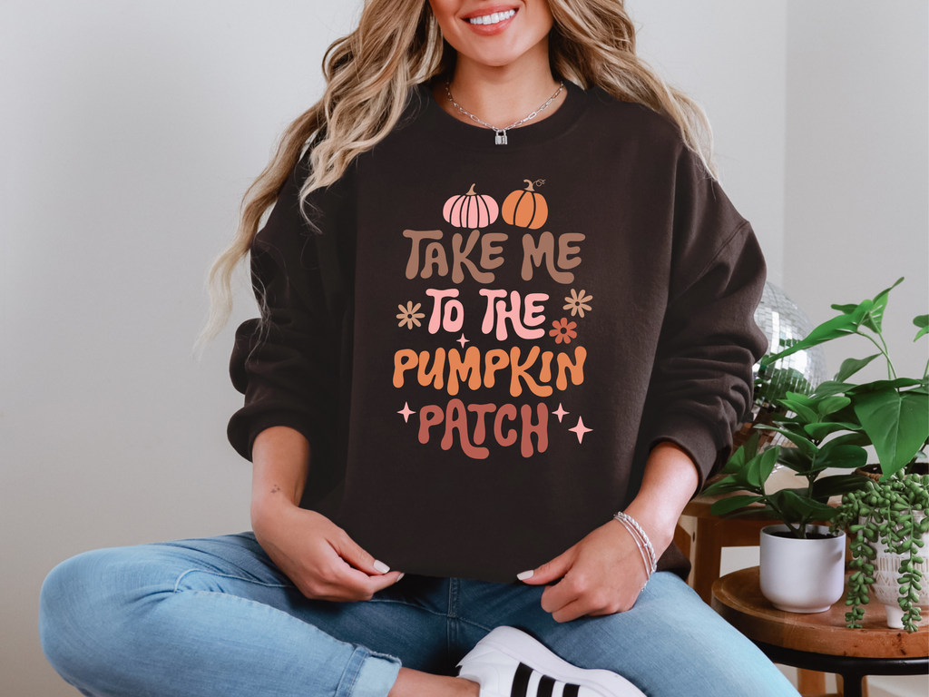 Hazel Blues® |  Take me To the Pumpkin Patch Sweatshirt in Multiple Colors