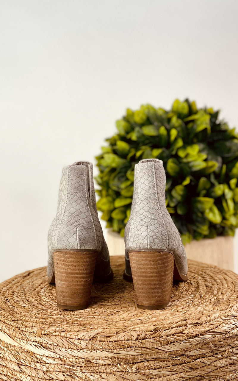 Hazel Blues® |  Tarim Bootie in Grey