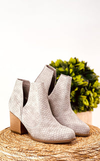 Hazel Blues® |  Tarim Bootie in Grey