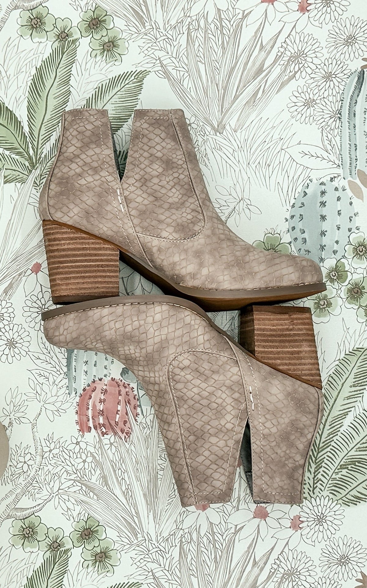 Hazel Blues® |  Tarim Bootie in Taupe