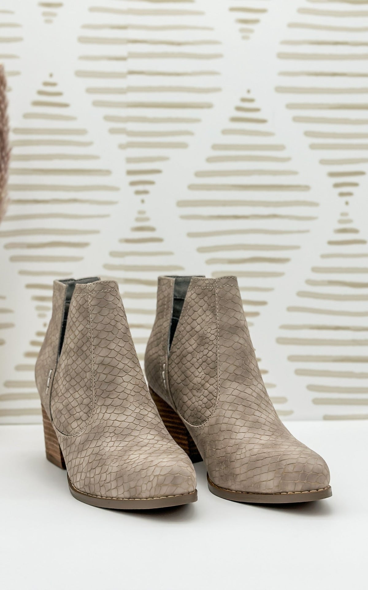 Hazel Blues® |  Tarim Bootie in Taupe