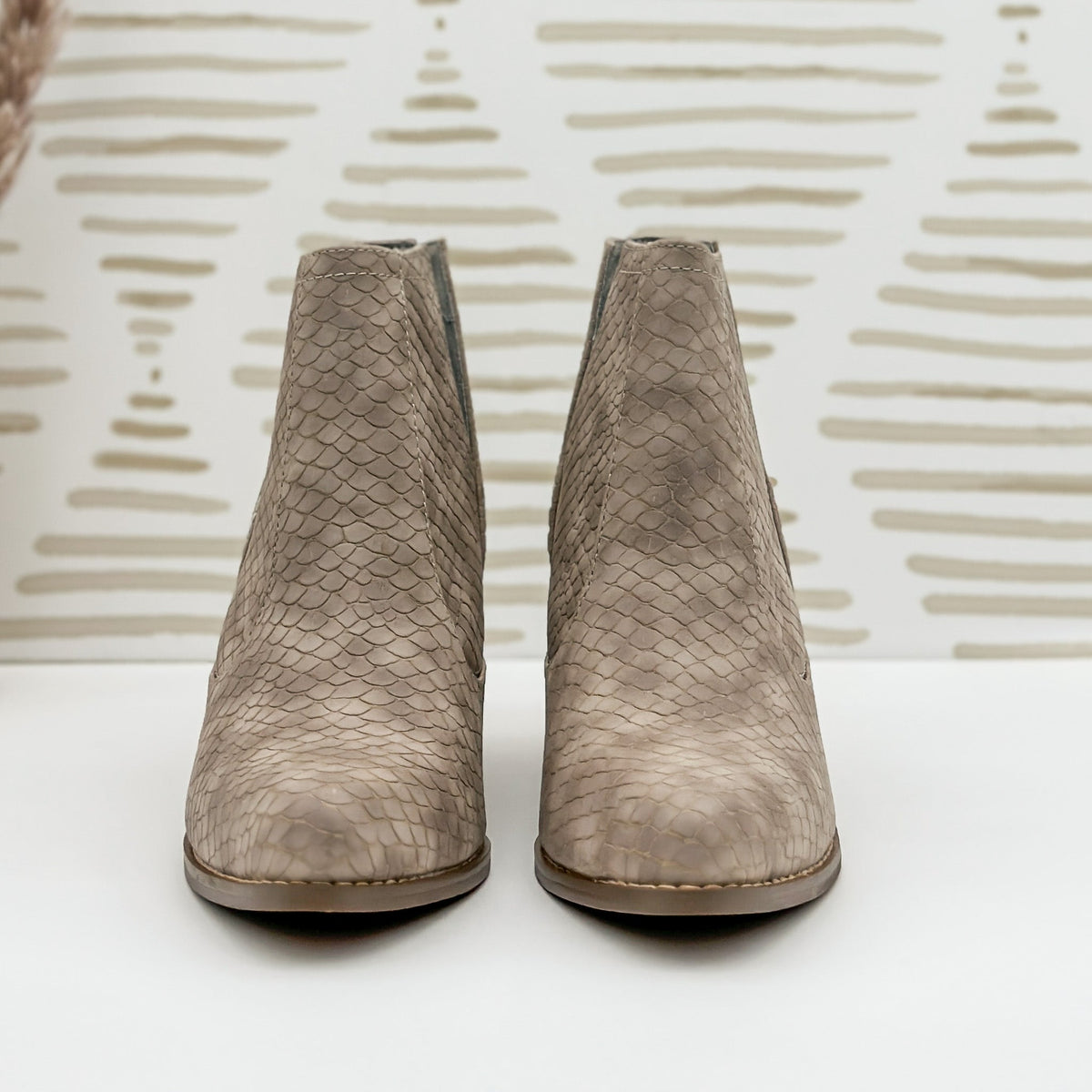 Hazel Blues® |  Tarim Bootie in Taupe