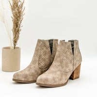 Hazel Blues® |  Tarim Bootie in Taupe