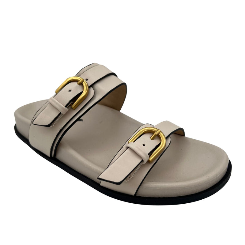 Hazel Blues® |  Tess Sandal in Cream