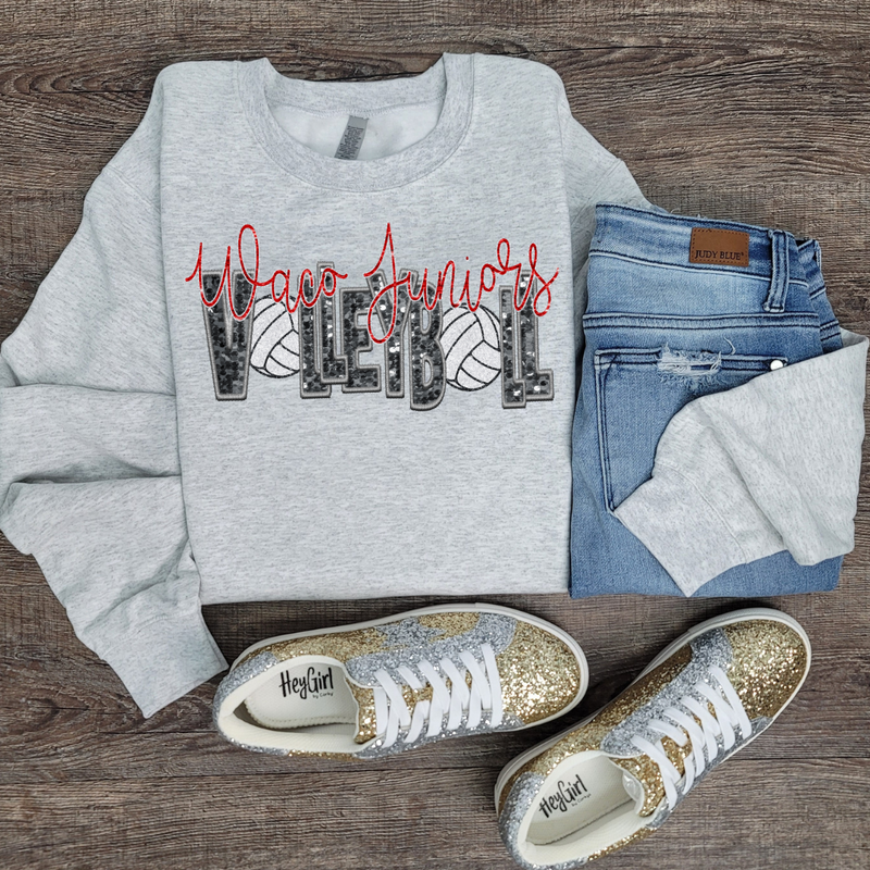 Hazel Blues® | Custom Glitter & Sequin Team Sport: SWEATSHIRT