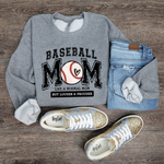 Hazel Blues® |  Louder Baseball Mom: SWEATSHIRT