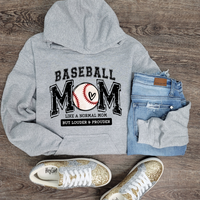 Hazel Blues® |  Louder Baseball Mom: HOODIE