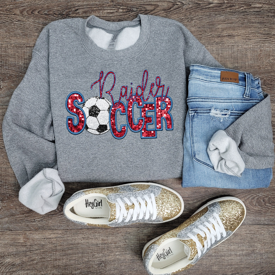 Hazel Blues® | Custom Glitter & Sequin Team Sport: SWEATSHIRT