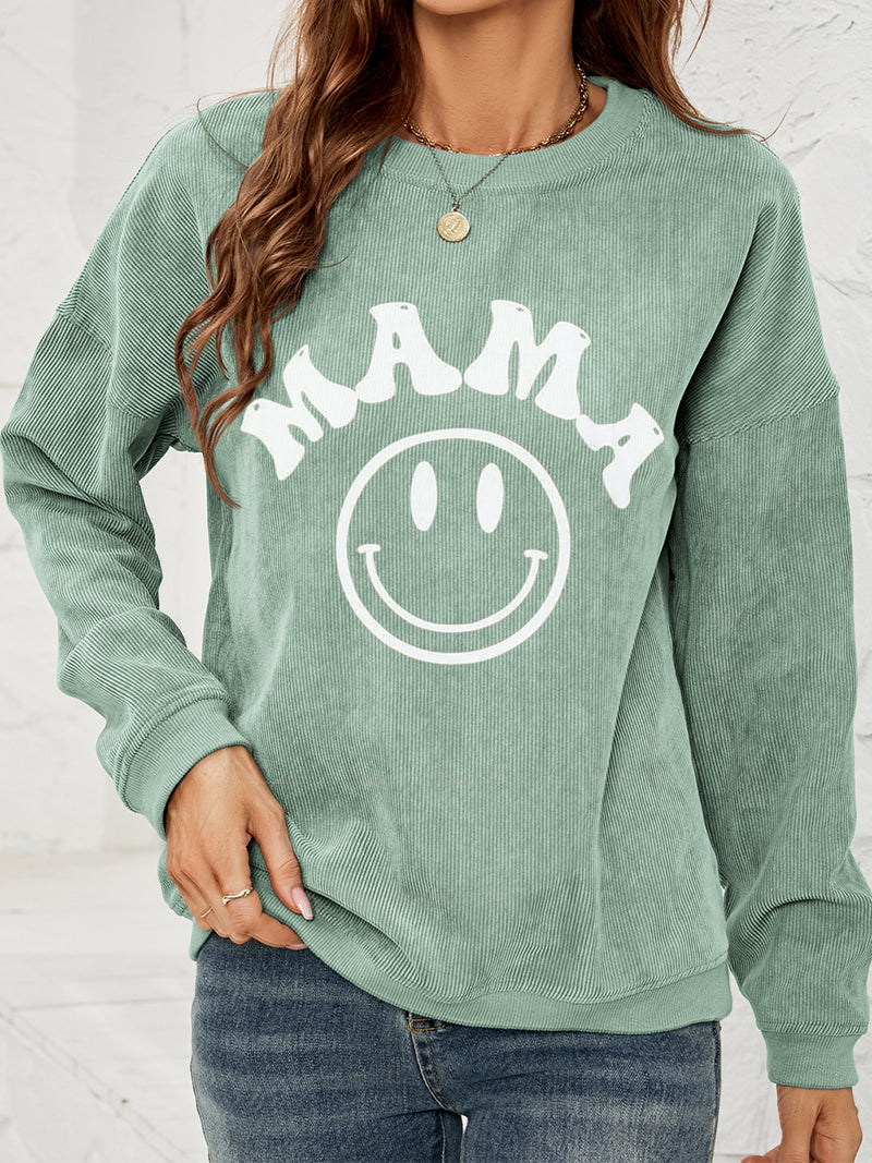 Hazel Blues® | MAMA Graphic Sweatshirt