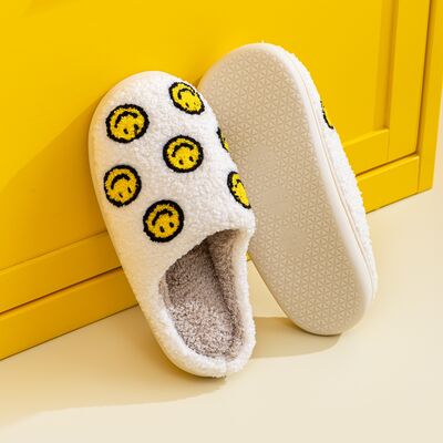 Hazel Blues® |  Melody Smiley Face Slippers