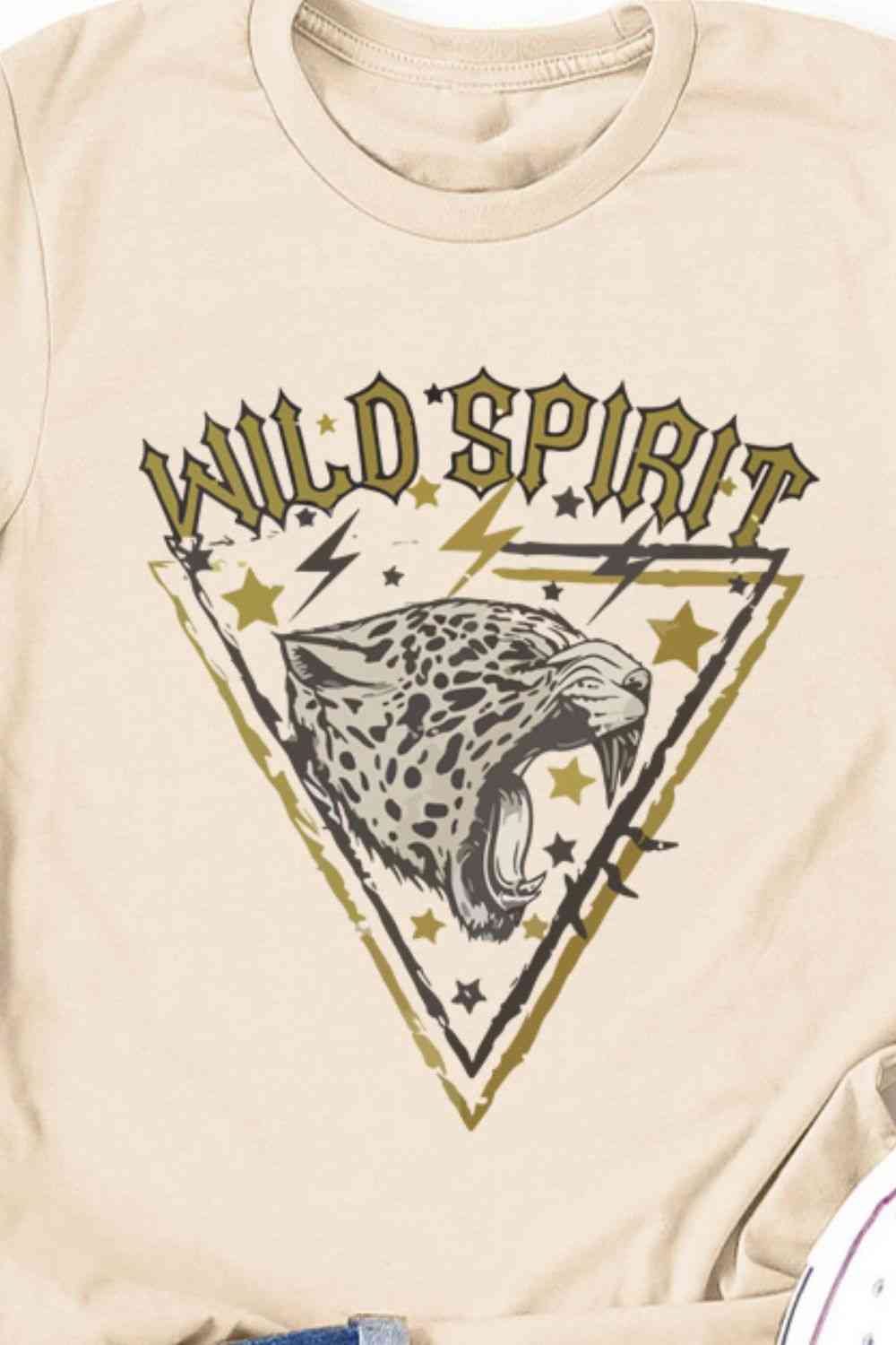 Hazel Blues® |  WILD SPIRIT Graphic Short Sleeve T-Shirt