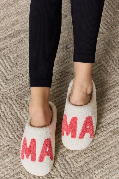 Hazel Blues® |  Melody MAMA Pattern Cozy Slippers