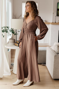 Hazel Blues® |  Wandering Vista Wide Leg Jumpsuit