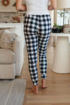 Hazel Blues® |  Your New Favorite Joggers in Black and White Check