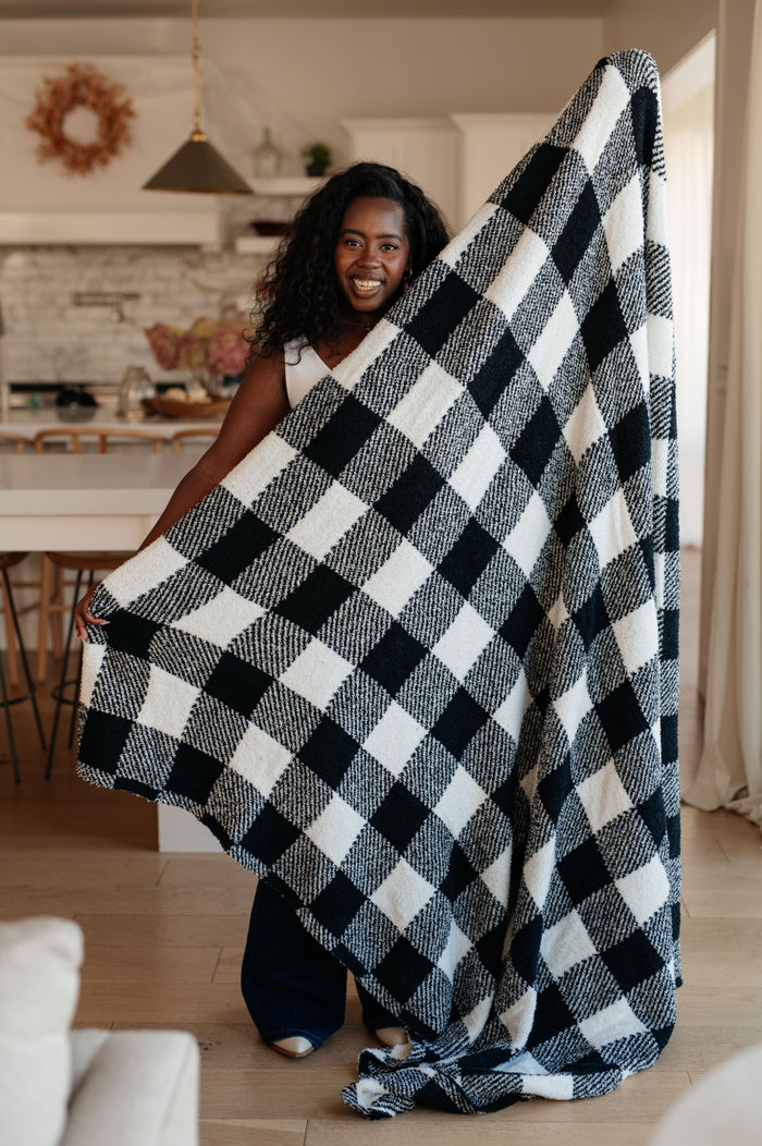 Hazel Blues® |  Penny Blanket Single Cuddle Size in Plaid