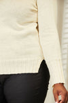 Hazel Blues® |  Heimish Long Sleeve Turtleneck Sweater with Side Slit