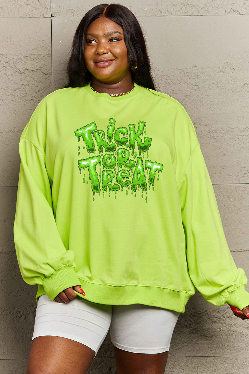 Hazel Blues® | TRICK OR TREAT Graphic Sweatshirt